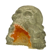 Blue Ribbon Exotic Environments Skull Mountain Geode Stone
