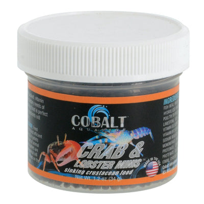 Cobalt Crab & Lobster Mini Pellets 1.3 oz