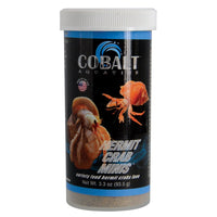 Cobalt Hermit Crab Mini Pellets Freeze Dried 3.3 oz