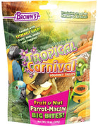 F.M. Brown's Tropical Carnival Fruit/Nut Parrot/Macaw Big Bites 10 oz