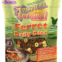 FM Brown Tropical Carnival Natural Ferret Daily Diet 2.5 lbs