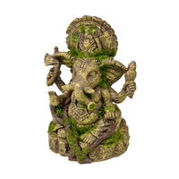 Blue Ribbon Exotic Environments Ganesha Statue with Moss