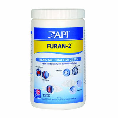 API FURAN-2 Fish Powder Medication 30-Ounce Bulk Box