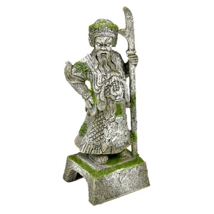 Blue Ribbon Exotic Environments Thai Warrioi Statue with Moss