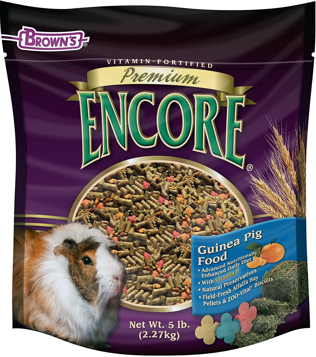 F.M. Brown's Encore Premium Guinea Pig Food 5 lb