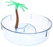 Lee's Pet Products Round Turtle Lagoon, 8-Inch