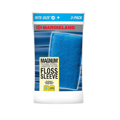 Marineland ML90769 JH Floss Sleeve Magnum Polishing Internal Filter 3 Pack