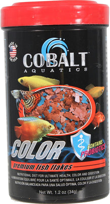 Cobalt Color Premium Fish Flake 5 oz