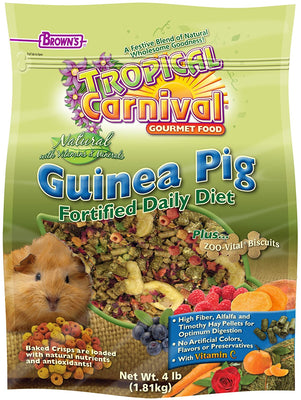 F.M. Brown’s Tropical Carnival Natural Guinea Pig Food 4 lb