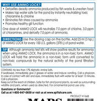 API POND AMMO-LOCK Pond Water Ammonia Detoxifier