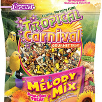 F.M. Brown's Tropical Carnival Melody Mix Small Bird Treat 5 oz