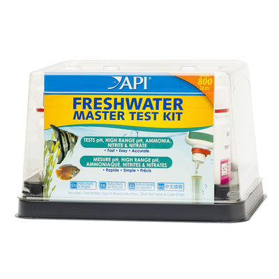 API FRESHWATER MASTER TEST KIT 800-Test Freshwater Aquarium Water Master Test Kit