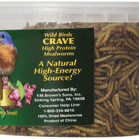 F.M. Brown's Garden Chic! Wild Bird Mealworms 7 oz