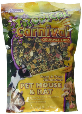 F.M. Brown’s Tropical Carnival Rat/Mouse Food 2 lb