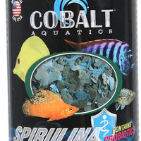 Cobalt Spirulina Premium Fish Flake 5 oz