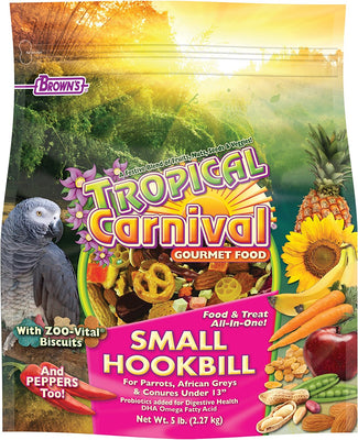 F.M. Brown’s Tropical Carnival Small Hookbill Food 5lbs