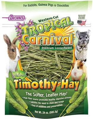 F.M Brown's Tropical Carnival Timothy Hay 24 oz