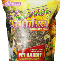 F.M. Brown’s Tropical Carnival Rabbit Food 3 lb