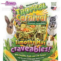 F.M Brown's Tropical Carnival® Natural Timothy Hay Craveables! 24 oz
