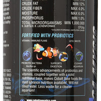 Cobalt Mysis Flake Fish Food 5 oz