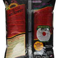 F.M. Brown's Song Blend Dark Oil Sunflower Seeds for Pets, 5-Pound