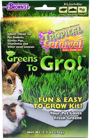 F.M. Brown's Tropical Carnival Greens To Grow 2.5 oz