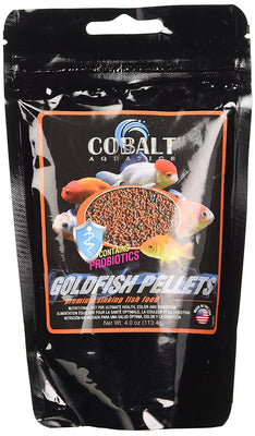 Cobalt Goldfish Pellets - Small - 4 oz.