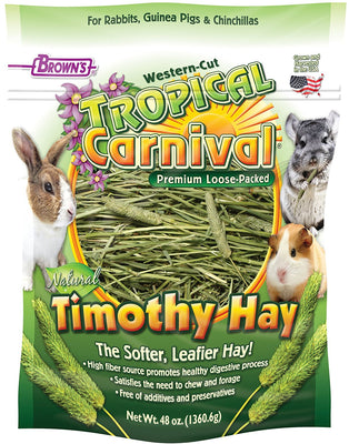 F.M Brown's Tropical Carnival Timothy Hay 48 oz