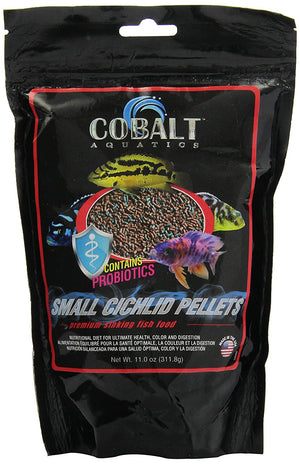 Cobalt Cichlid Pellets - Small - 11 oz.
