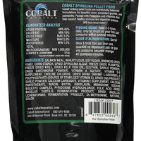 Cobalt Spirulina Pellets - Small - 4 oz.