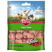 Kaytee Fiesta Strawberry Flavor Yogurt Chips for Small Animals