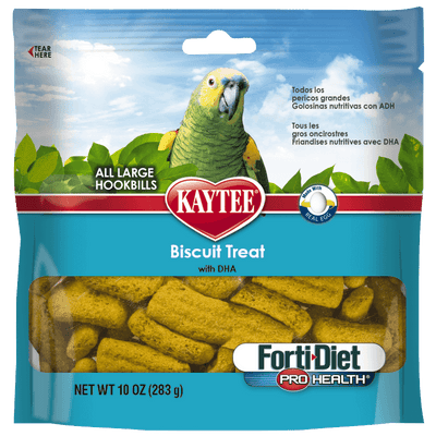 Kaytee Forti-Diet Pro Health Biscuit Parrot Treat 10oz