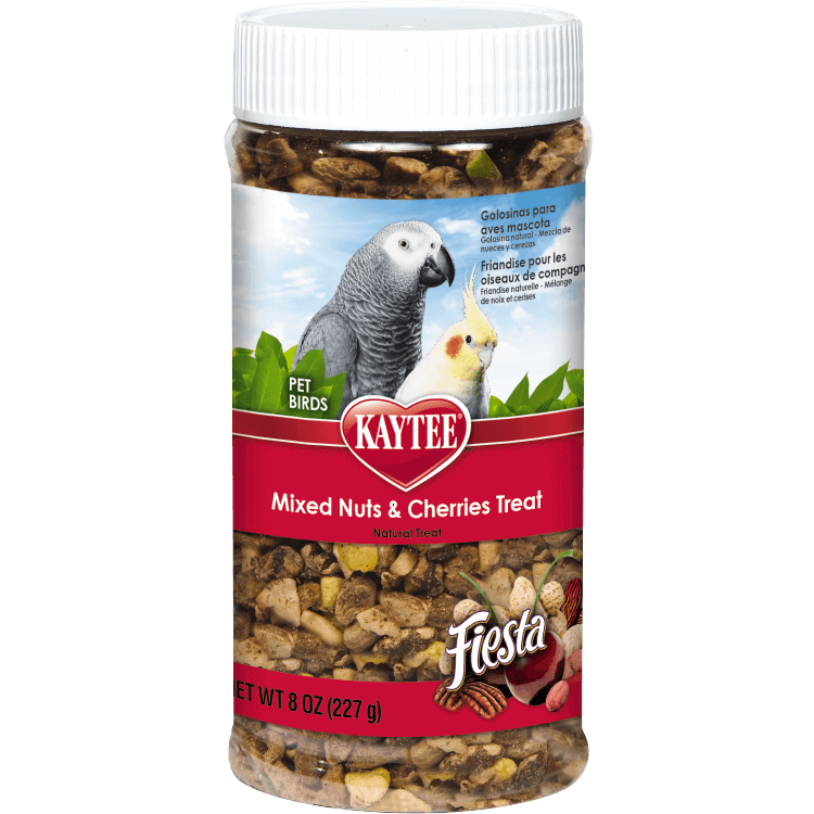 Kaytee Fiesta Mixed Nuts and Cherries Treat for Pet Birds 8oz