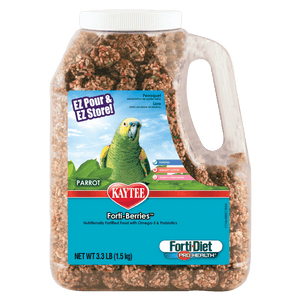 Kaytee Forti-Diet Pro Health Forti-Berries Parrot Food 3.3 Pound