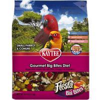 Kaytee Fiesta Big Bites Parrot and Conure Food 4 Pound