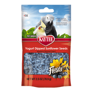 Kaytee Blueberry Flavor Yogurt Dipped Sunflower Seeds for All Pet Birds 2.5oz