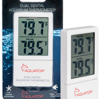 AQUATOP Ext Digital Thermometer w/ Dual Temp Display