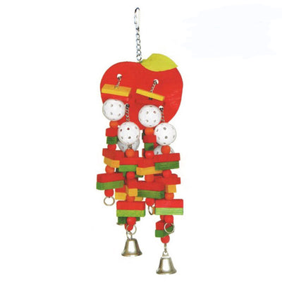A&E Cage Large Apple Bird Toy