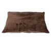 Aspen Pet 27x36 Luxe Pillow Bed Brown