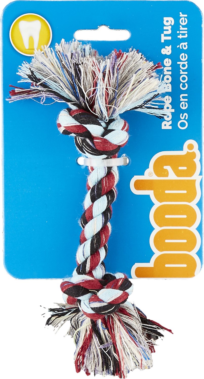Aspen Pet Multi-Color 2-Knot Rope Bone