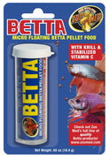 Zoo Med Floating Betta Micro Pellet Food .65 oz.