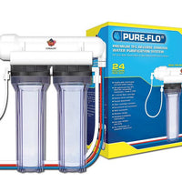 Coralife Pure Flo RO Unit 24 GPD 2 Canister