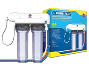 Coralife Pure Flo RO Unit 24 GPD 2 Canister