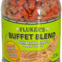 Fluker's Buffet Blend Adult Bearded Dragon Veggie Variety 4.5 oz