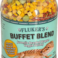 Fluker's Buffet Blend Juvenile Bearded Dragon Veggie Variety 5 oz 