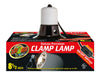 ZooMed Deluxe Porcelain Clamp Lamp Black