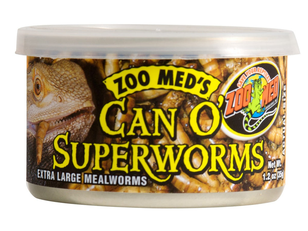 Zoo Med Can O' Superworm 1.2 oz.