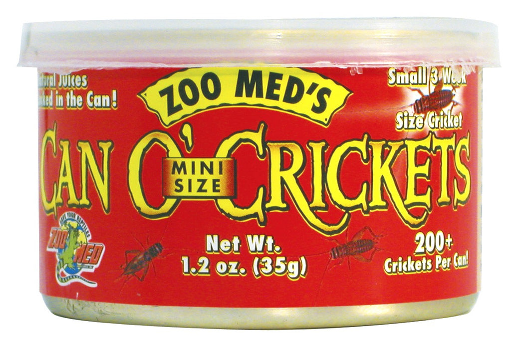Zoo Med Can Of Crickets Mini 200 1.2 oz.