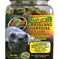 Zoo Med Natural Grassland Tortoise Food 8.5 oz.