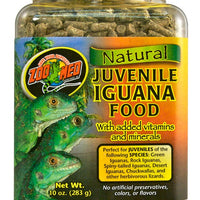 Zoo Med Natural Juvenile Iguana Food 10 oz.